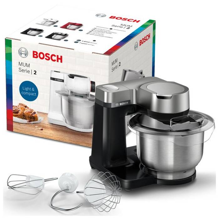 Bosch MultiTalent 8 MC812M814 Compact Food Processor Versatile XXL Mixing  Bowl 3.9 L Mixer 1.5 L Utility Knife Whisk Cut and Rasp (Fine/Coarse), 1250