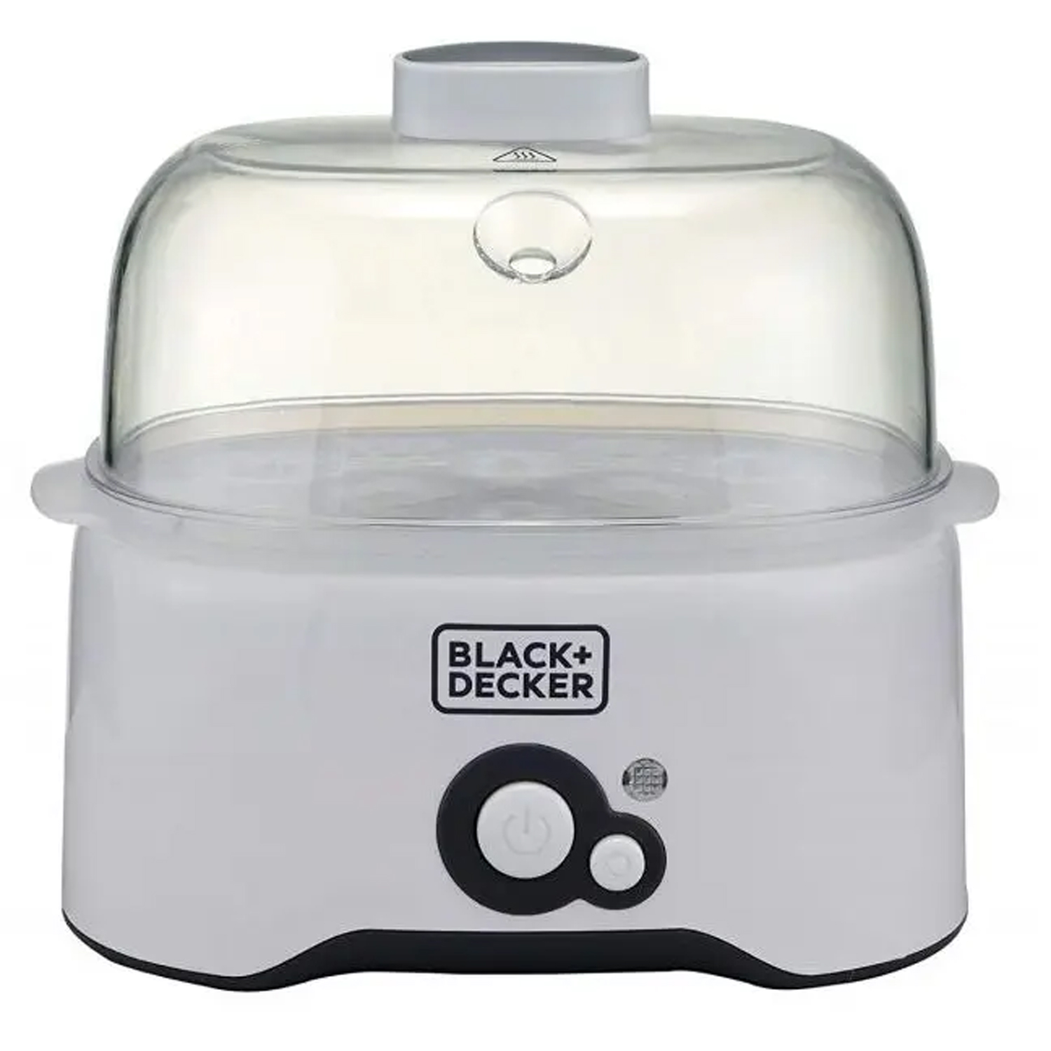 Black & Decker 3 Tier Food Steamer, Hs6000-B5, White,10 Liters, Plastic  Material - 220-240 volt 50 Hz - World Import
