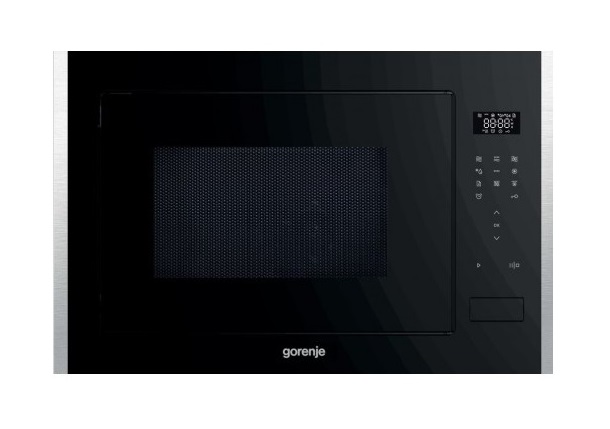 Gorenje Built-In Electric Digital Microwave With Grill, 23 Liters, 60 cm,  Black - BM235ORAB