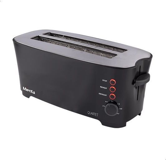 Black & Decker ET124 4 slice toaster 1350 Watts power with a cool