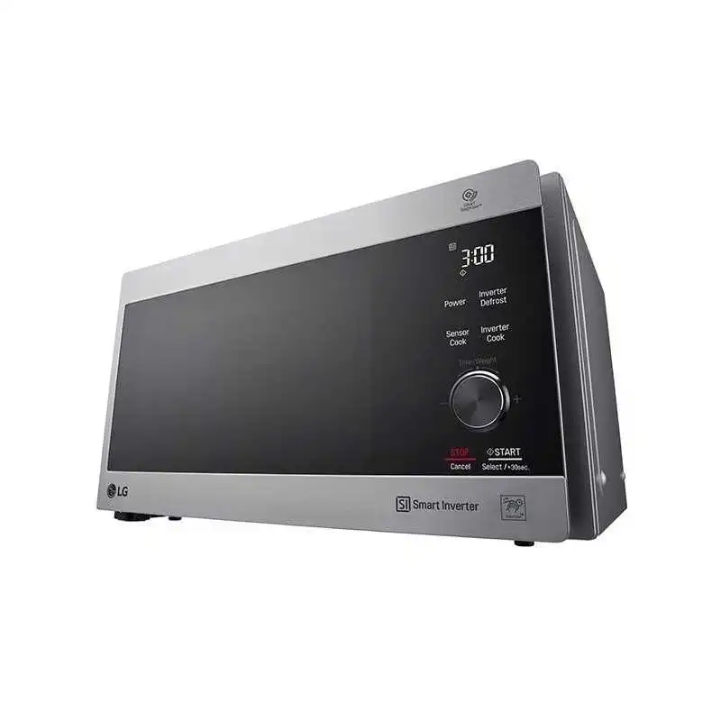 إل جي ميكروويف نيو شيف  يشوايه انفرتر ، 42 لتر، 1000 واط،  فضي - MH8265CIS