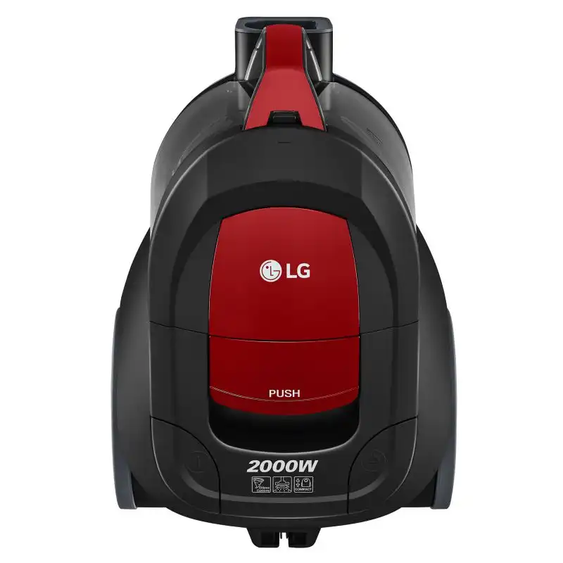 LG Bagless Vacuum Cleaner, 2000 Watt, Red - VC5420NNTR