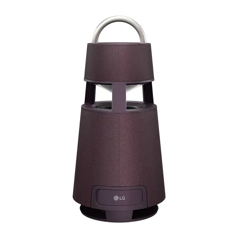 LG XBOOM 360 Portable Wireless Bluetooth Speaker with Mood Light - Burgundy RP4