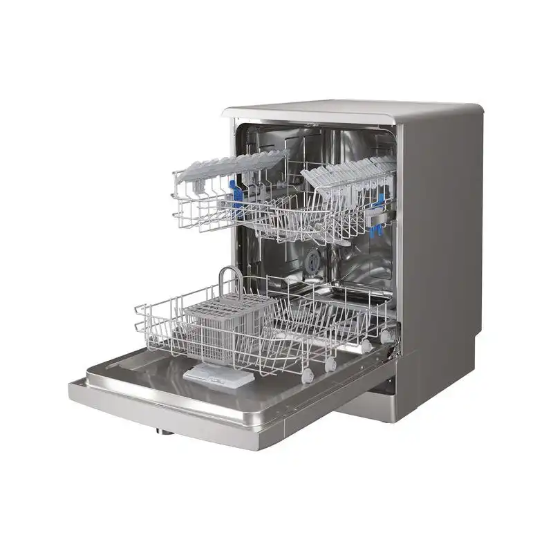 Indesit Dishwasher 14 Persons, 6 Programs, 60 cm, Silver - DFE1B19S
