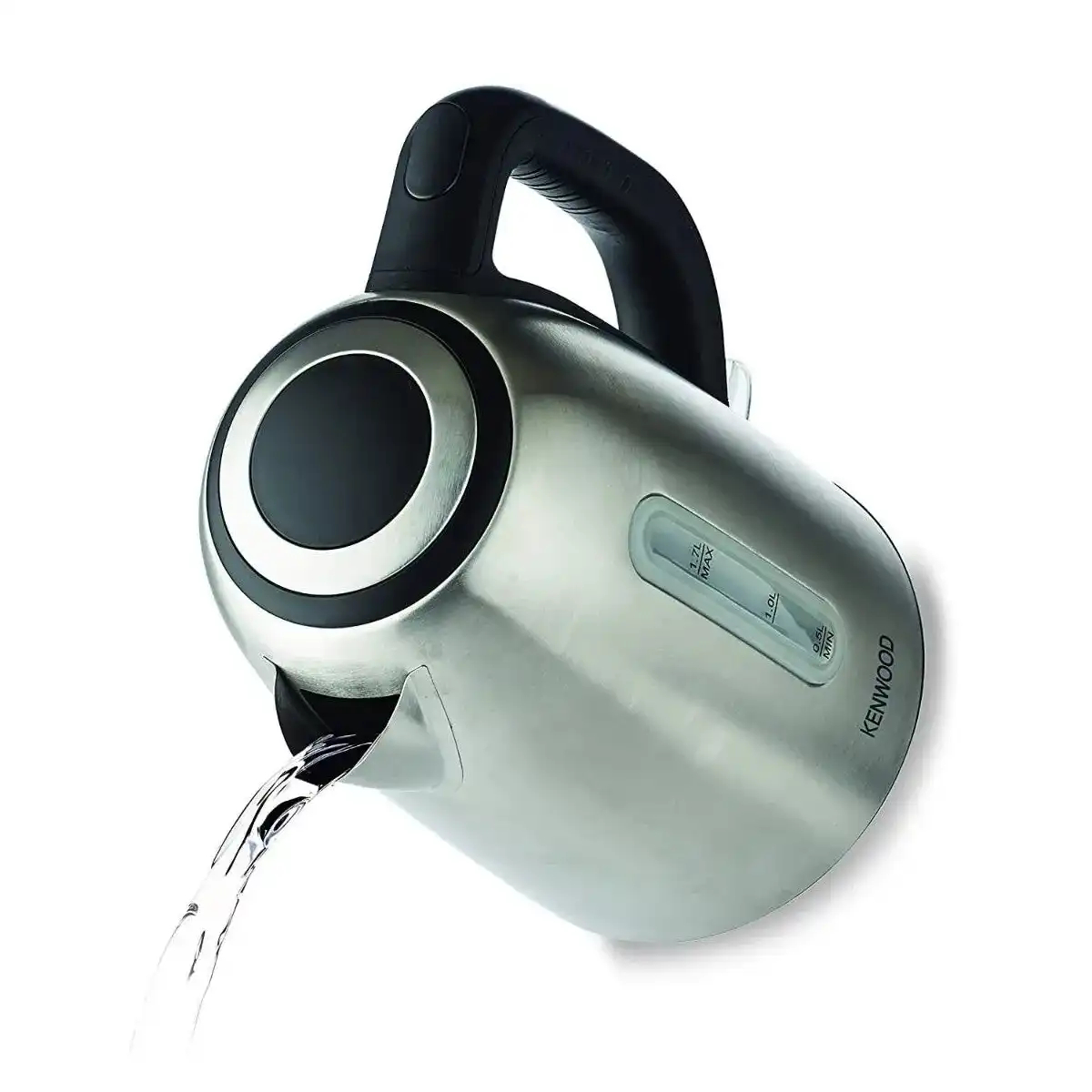 Kenwood Electric Kettle, 1.7 Liter, 2200 Watt, Stainless Steel - ZJM01.A0BK