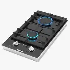 BOSCH GAS HOB, 2 BURNERS, 30 CM,  BLACK - PRB3A6D70