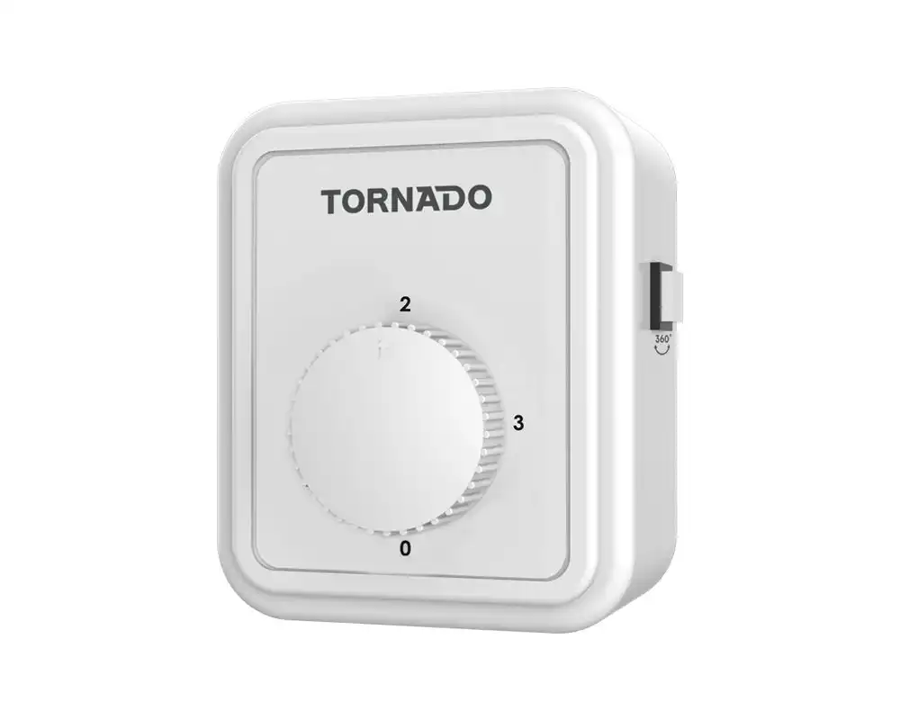 TORNADO Orbit Fan, 16 Inch, 4 Blades, White -TOF-49Y