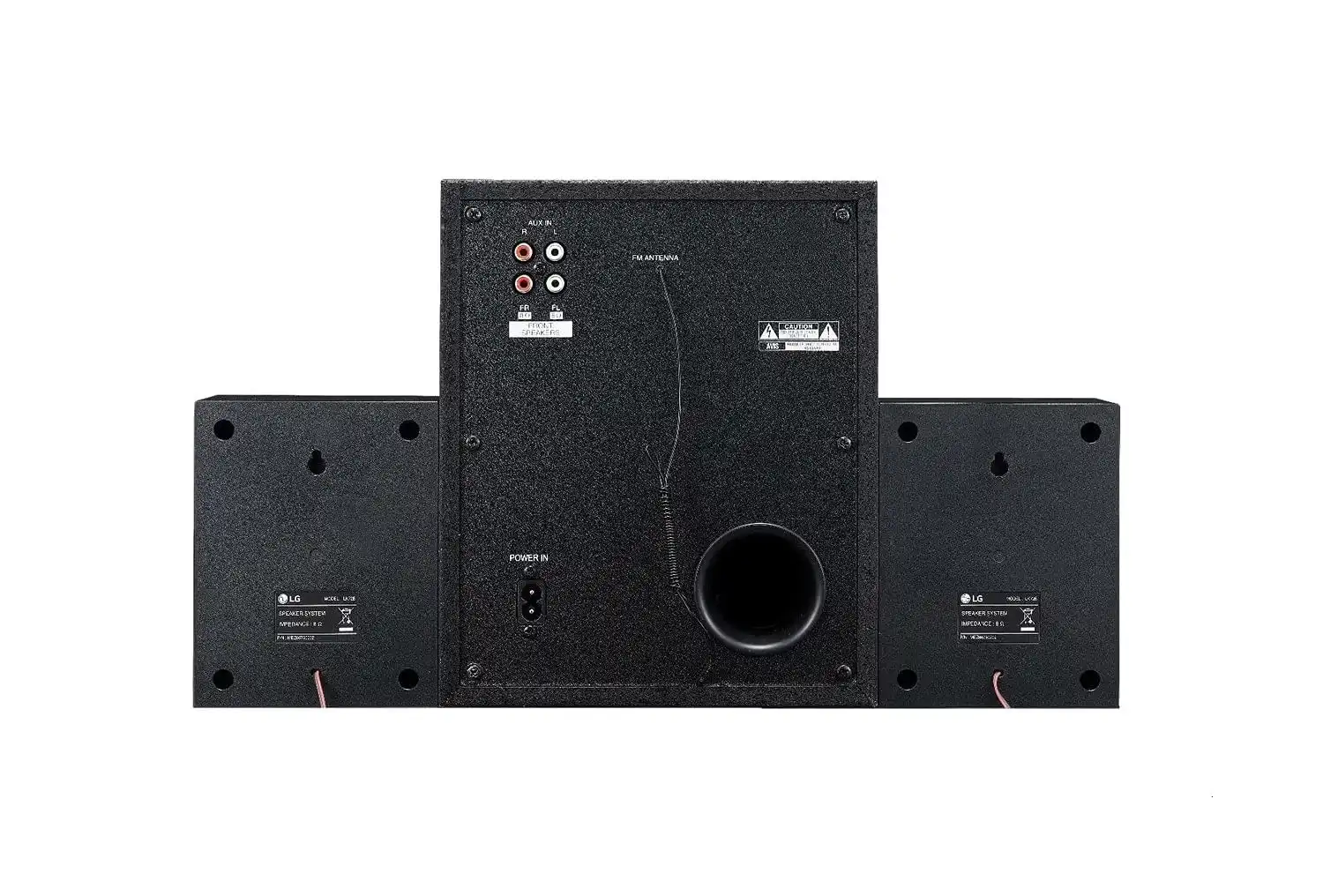 LG Wireless Multimedia Speaker System, Black - LK72B
