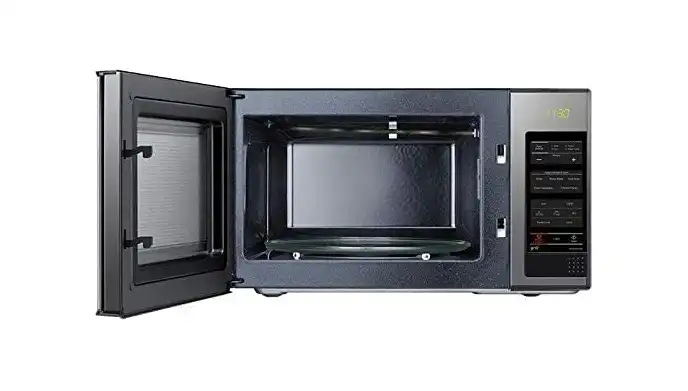 Samsung Microwave, 40 Liter, With Grill, 1500 Watt, Silver international warranty-- MG402MADXBB-GY