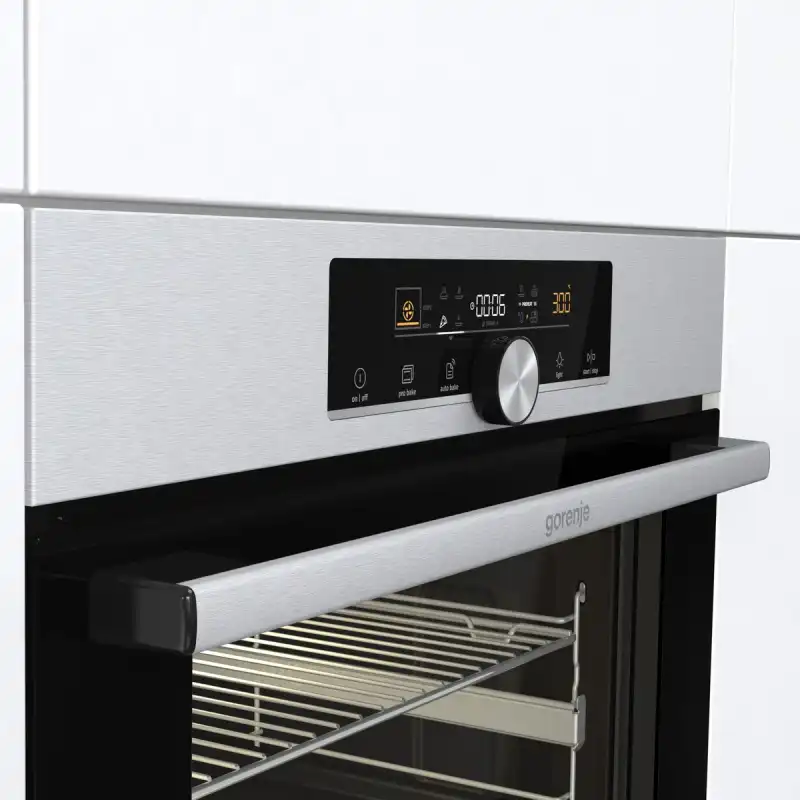 Gorenje Built-In Electric Oven With Grill, 60 cm, Stainless Steel - BOS6747A01X