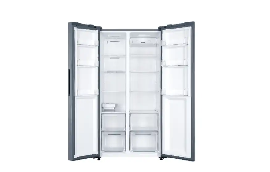 ثلاجة هاير، نوفروست، 2 باب، 490 لتر، فضي - HRF-520SDSM