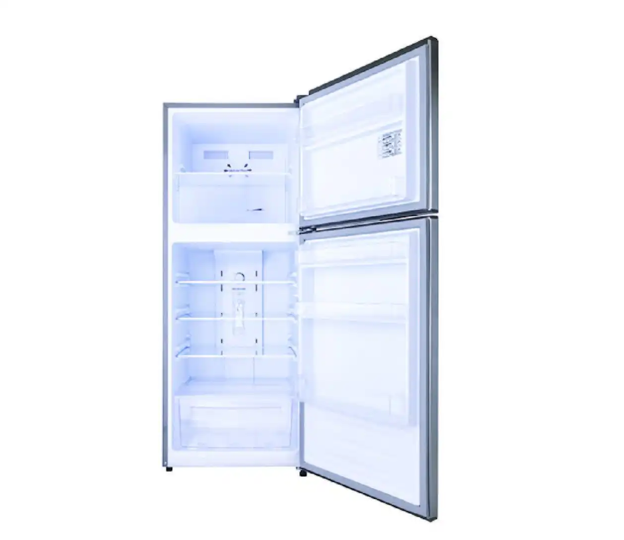 Fresh Freestanding Refrigerator, 369 Liters, No Frost, Silver - FNT-BR400BS