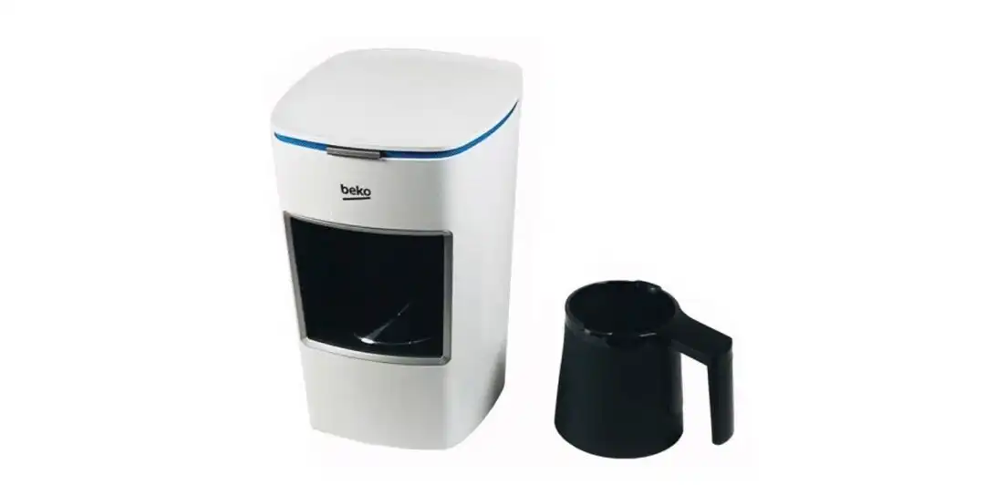 ماكينة قهوة تركى بيكو، 670 وات، ابيض – BKK2300W