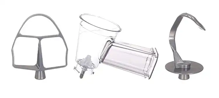Stand Mixer Moulinex , 900 Watt, 6 Liters, Grinder, Stainless Steel - QA503DB1