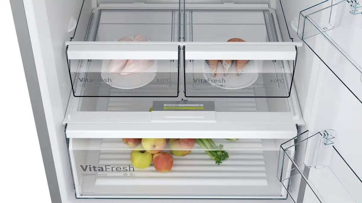 Bosch Refrigerator Combi, 2 Doors, 483 L, Nofrost , Series 4  -KGN55VI2E9