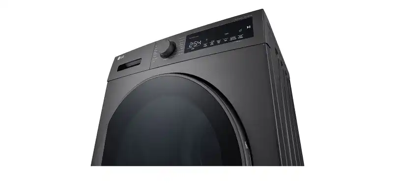 مجفف حراري ال جي، 8 كجم، فضي غامق - RH80T2SP7RM