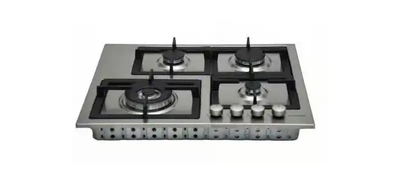 مسطح بلت ان فولجور،4 شعلة غاز، 60 سم، استانلس - HFG64LG4BFT
