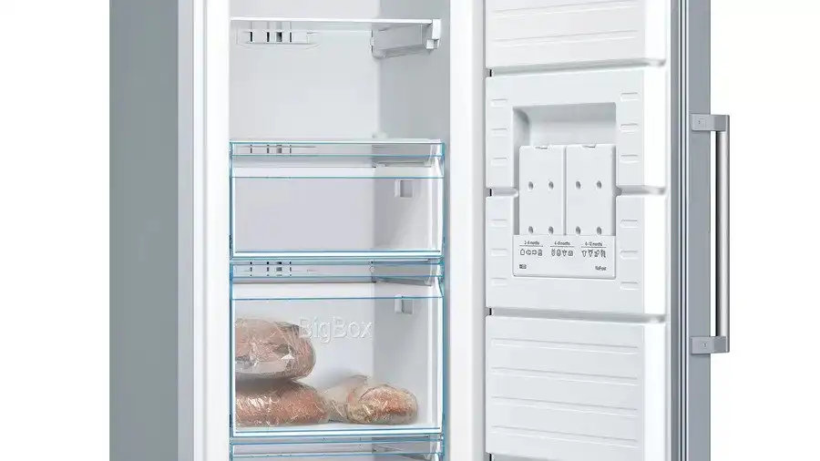 Bocsh Series 4 freezer , No-Frost, 242 Liter, Stainless steel 4 Drawers + 3 Shelf - GSN36VL30U