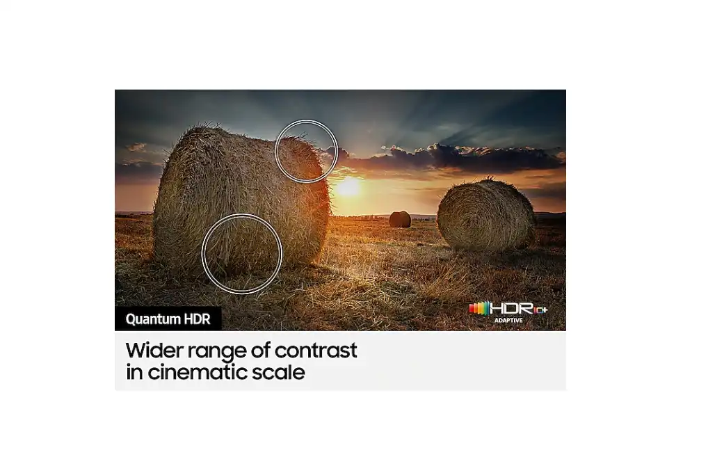 تلفزيون سامسونج سمارت 50 بوصة، QLED بدقة 4K مع ريسيفر داخلي - 50Q60C