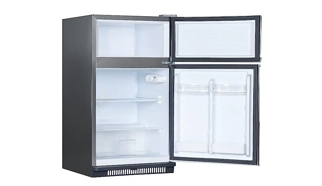 Passap Mini Bar Refrigerator, 2 Doors, 146Liters, Silver - FG200-S