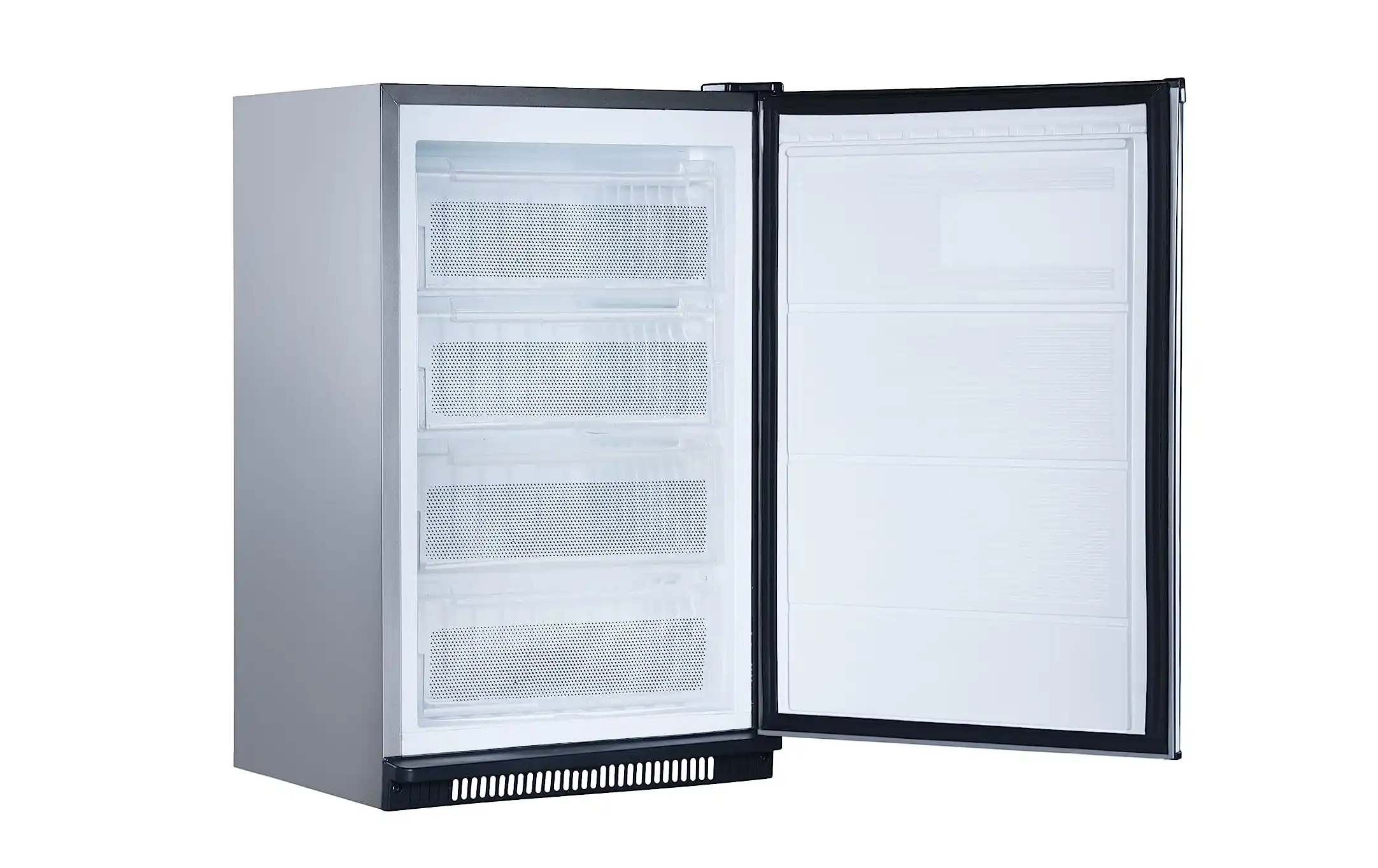 Passap Upright Freezer, 4 Drawers, 143 Liter, Black - VF168-BK