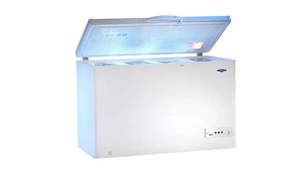 Chest Freezer, Metal interior, 404 L, 187 W, White - ES461-W