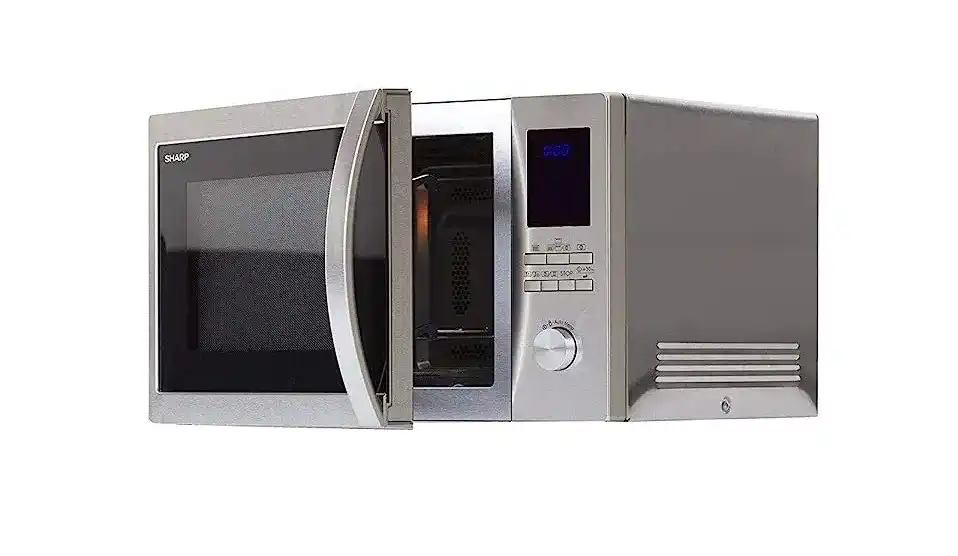 ميكرويف شارب 43 لتر، شواية ،1000 وات، ديجيتال ، سلفر  - (R-78BT(ST
