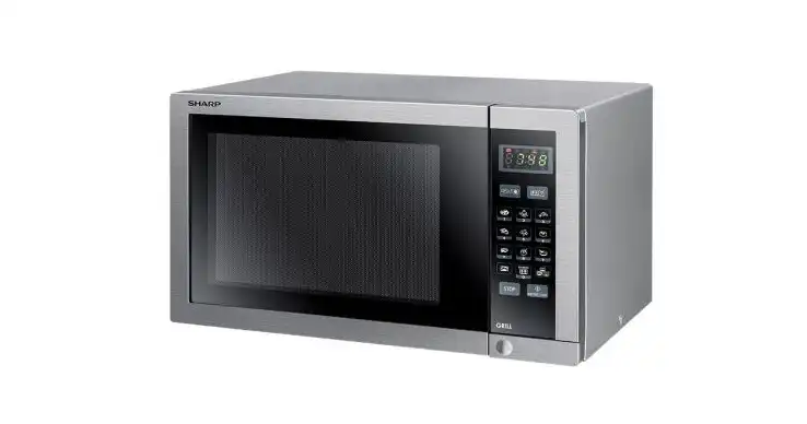 ميكروويف شارب، 34 لتر، شواية، 1000 وات، ديجيتال، فضي - R-770AT(ST)