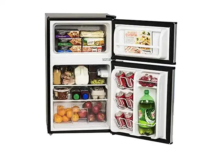 Jac Mini Bar Refrigerator, Defrost, 100 Liters, Silver - FM-110