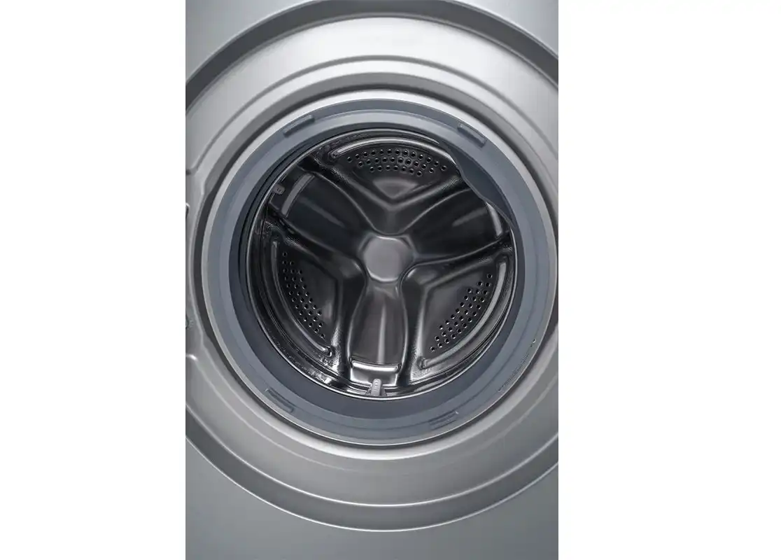 White Point Front Loading Washing Machine, 6Kg, Digital Display, Silver - WPW61015PDS