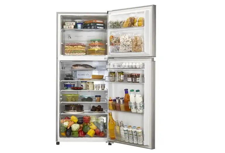توشيبا ثلاجة  نوفروست، 2 باب، سعة 355 لتر، فضى - GR-EF40P-T-SL
