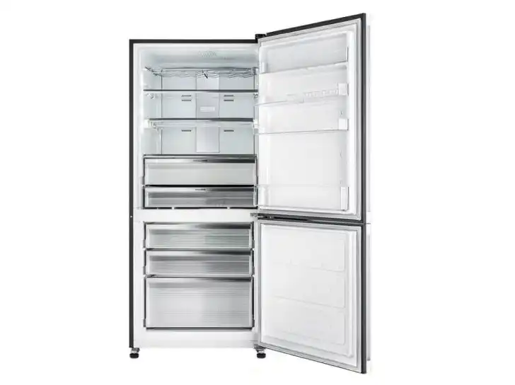 SHARP Fridge Inverter Digital, Bottom Freezer, 558 L, Silver - SJ-PV73K-DST