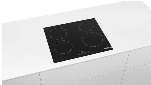 Bosch Built-In Electric Hob, 4 Burners, 60 Cm, Black – PUE611BB5E