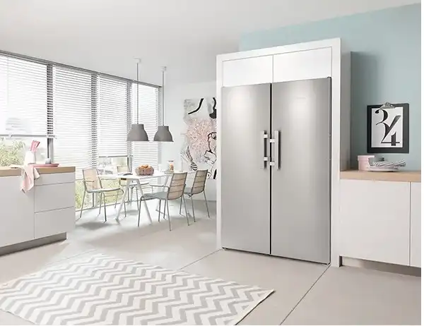 Miele Twins Upright Deep Freezer 8 Drawers, Silver – FN28262 EDT/CS