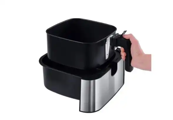 Sharp Air Fryer XL Family Size, 7 L, 1650W, Silver - KF-AF70RT-S3
