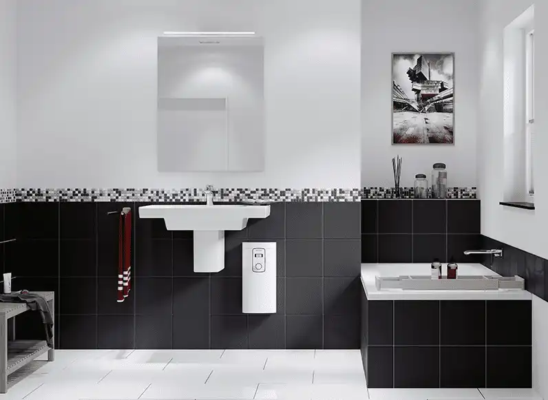 Stiebel Eltron Electric Instant Water Heater, 24kW, White -DHE 18/21/24 PLUS White