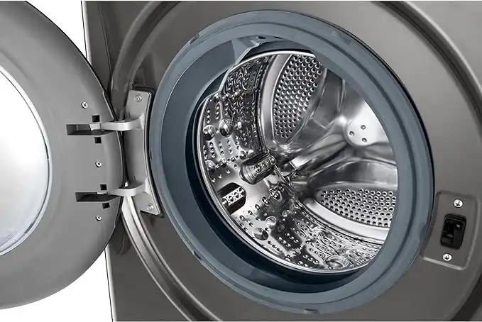 LG Vivace Washing Machine, Front Load, 11 KG, Silver - F4Y9EWG2PV