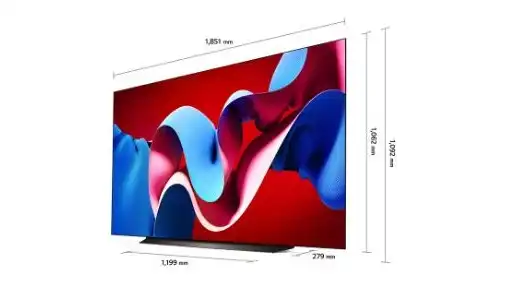 تلفزيون ال جي OLED evo C3، سمارت، 83 بوصة، 4K، برسيفر داخلي مع ريموت ماجيك، OLED83C46LA - 2024