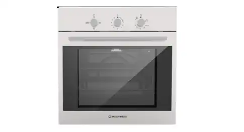 Ecomatic Built-In Hob, 5 Burners, 90 cm, Stainless Steel - S903RC + Built-In Oven, Gas With Grill, 67 Liters, Fan, 60 cm, Stainless / Black - G6414T