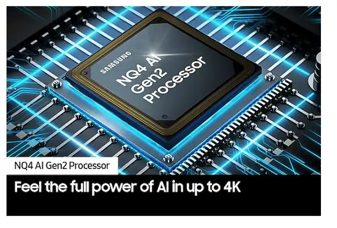 تلفزيون سامسونج S95D سمارت، مقاس 77 بوصة، QLED دقة 4K UHD بريسيفر داخلي - 77S95D
