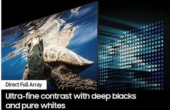 تلفزيون سامسونج سمارت 55 بوصة، QLED بدقة 4K مع ريسيفر داخلي - 55Q80D