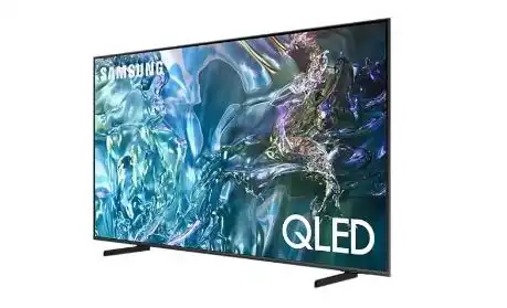 تلفزيون سامسونج سمارت 55 بوصة، QLED بدقة 4K مع ريسيفر داخلي - 55Q60D