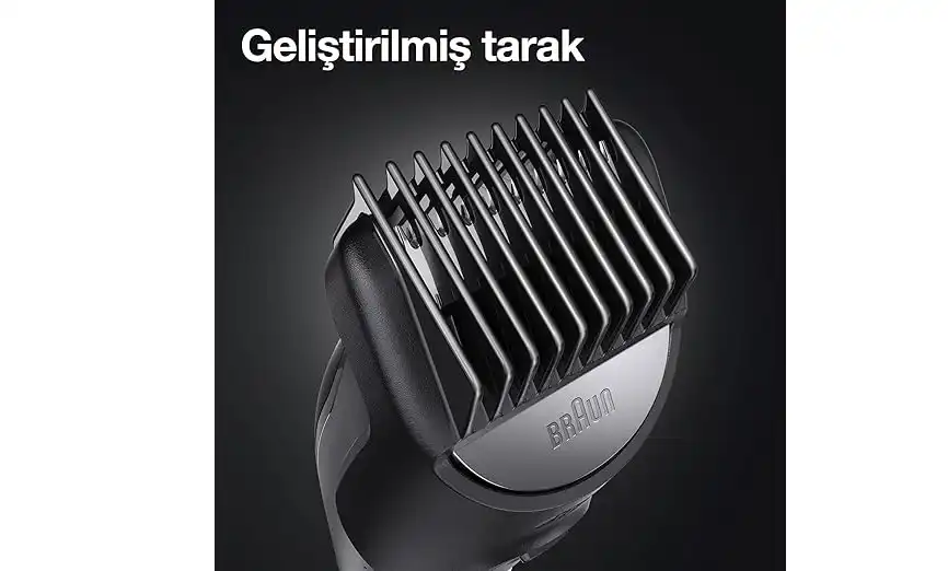 Braun 10-in-1 Trimmer, with Gillette ProGlide Razor. Black - MGK7320