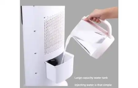 Fresh Fan for cooling and heating Touch Control, White - F-AH-2000W