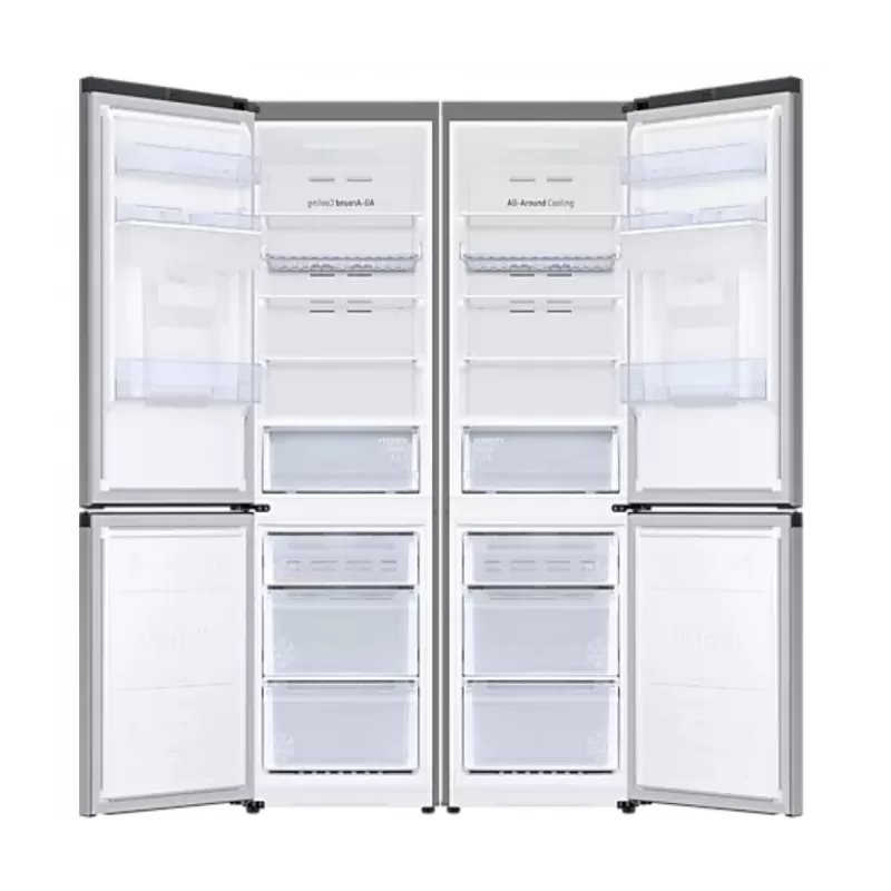 Samsung Twins Refrigerator, No-Frost, 688 Liters, Inox – RB34C671ES9/MR