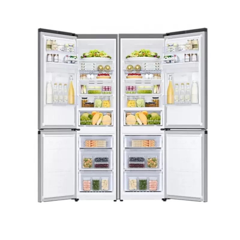 Samsung Twins Refrigerator, No-Frost, 688 Liters, Inox – RB34C671ES9/MR