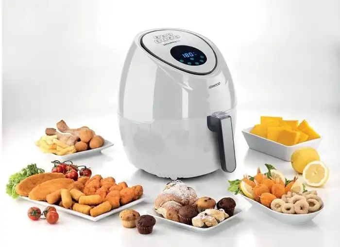 Kenwood Airfryer Large 3.8litre / 1.74kg Capacity- White - HFP30.000WH ( International Warranty )