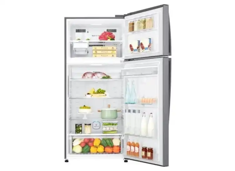 ثلاجة ال جي سعة 540 لتر نوفروست صناعه كوري، فضي- GR-F882HLHM ( ضمان دولي)