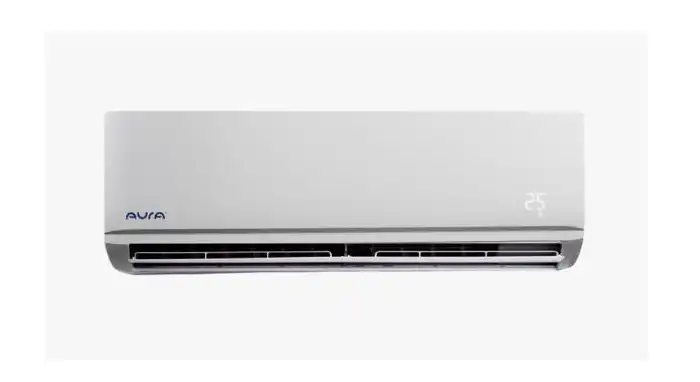 Aura Split Air Conditioner, 3 Hp, Cold / Heat, Fast Cooling, Ionizer Filter, White - AGE-24HP