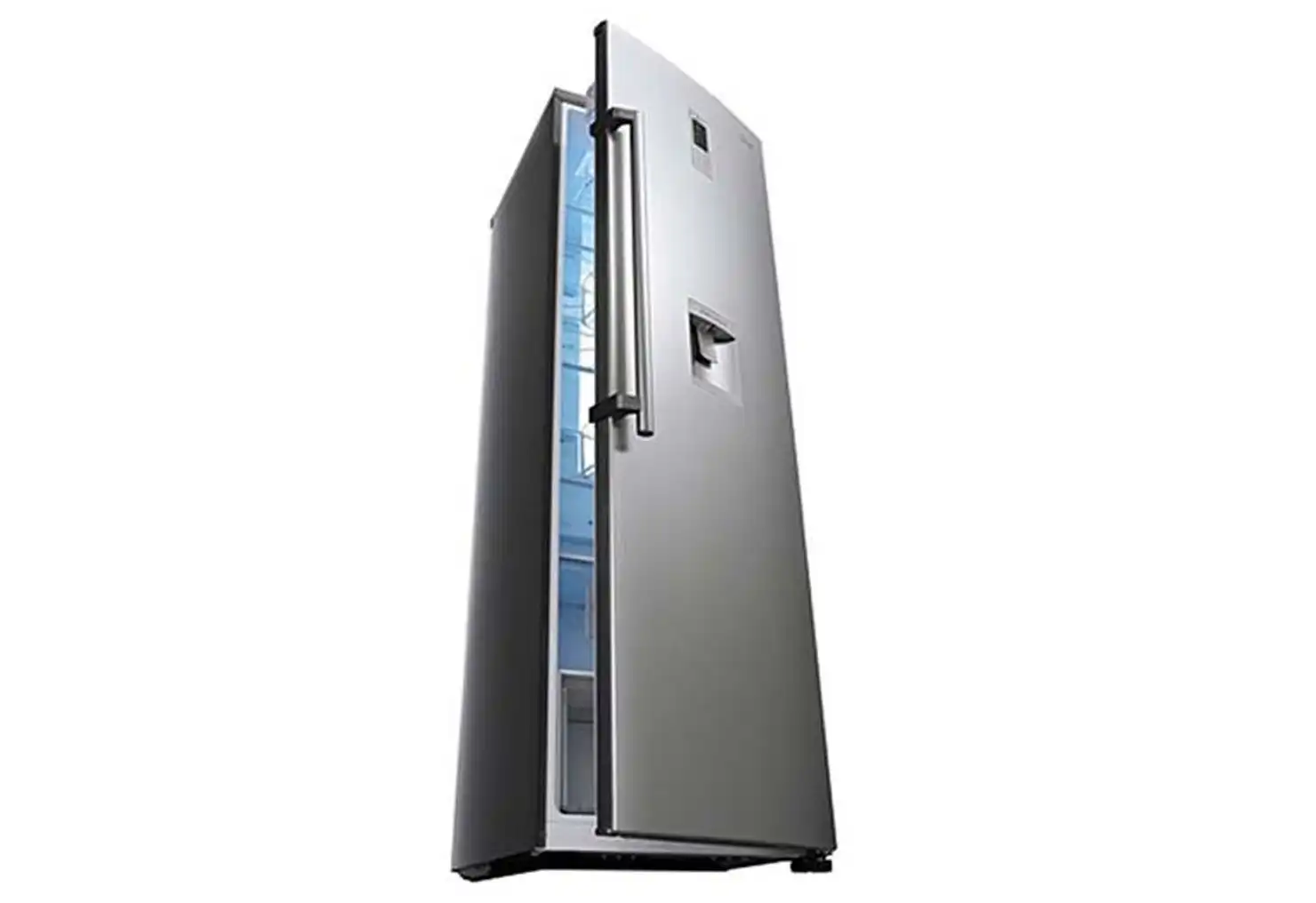 LG Twins Refrigerator and Freezer, No Frost, 708 Liter, Platinum Silver - GC-B414ELFM-GC-F411ELDM
